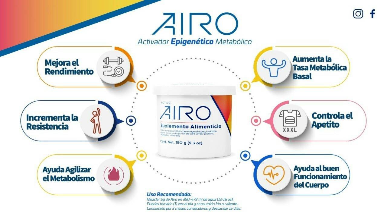 Beneficios Airo - Nutrigenomicamx